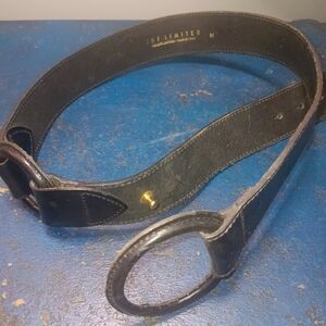 The Limited Black Leather Belt